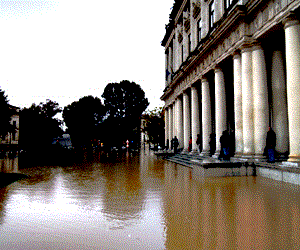 Foto e video dell'alluvione di Vicenza